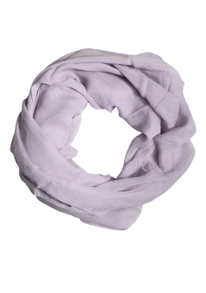 Purple Silk Rectangle Wrap Shawl Scarf