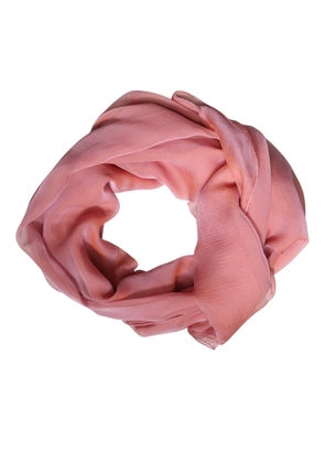 Pink Silk Rectangle Women Wrap Shawl Scarf