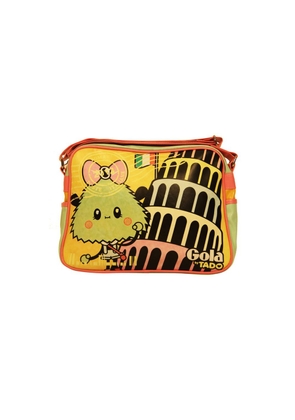 Green Synthetic Handbag