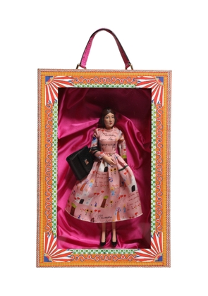 Pink Dress Ceramic Porcelain Fashion Leather Sicily Dolls