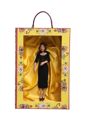 Black Dress Ceramic Porcelain Fashion Leather Sicily Dolls