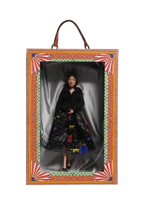 Black Dress Ceramic Porcelain Fashion Leather Sicily Dolls