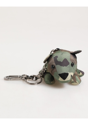 Camouflage Multicolor Animal Silhouette Keychain Keyring