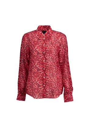 Gant Red Cotton Shirt - 38