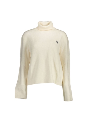 White Nylon Sweater - XL