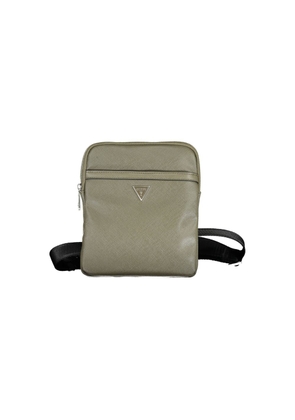Green Polyamide Shoulder Bag