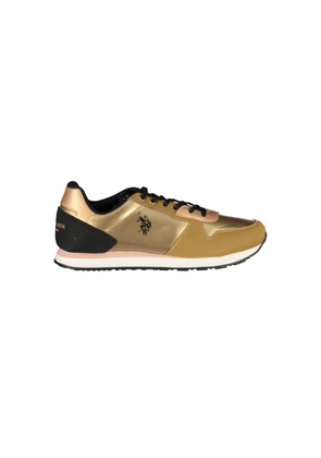 Gold Polyester Sneaker - EU35/US5