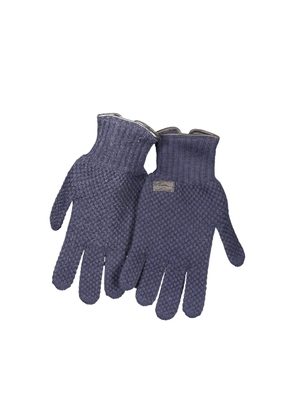 Harmont & Blaine Blue Wool Glove - XL