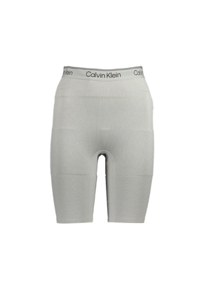 Calvin Klein Gray Polyester Pant - XS