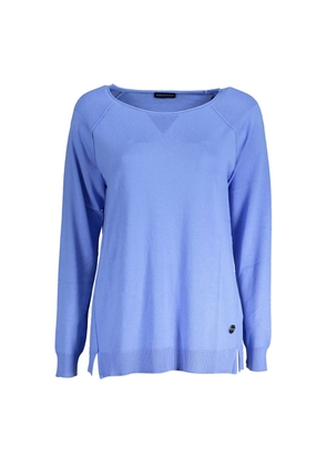 Blue Cotton Sweater - XS