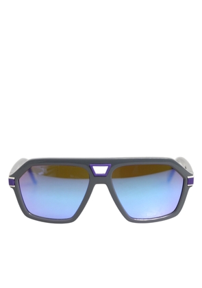 Dolce & Gabbana DG4356F Blue Acetate Aviator Shades Eyewear Sunglasses