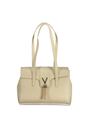 Beige Polyethylene Handbag