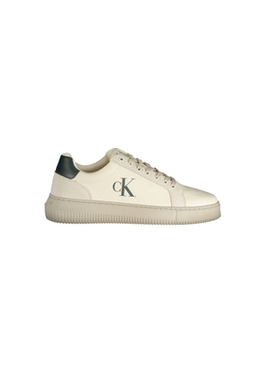 White Polyester Sneaker - EU44/US11