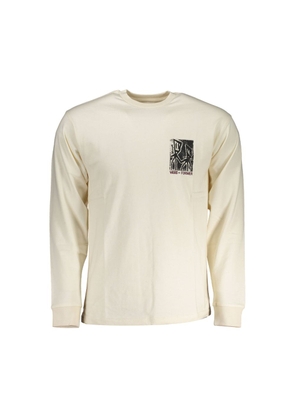 White Cotton T-Shirt - S