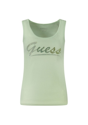 Guess Jeans Green Cotton Tank Top - XS