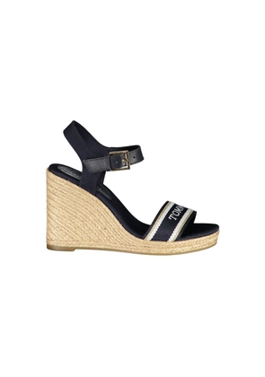 Blue Polyester Sandal - EU38/US8