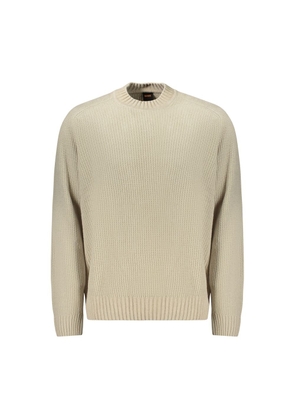 Beige Cotton Sweater - XL