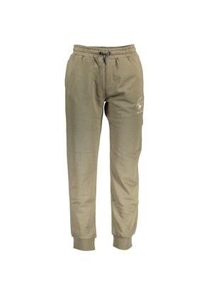 La Martina Green Cotton Pant - L