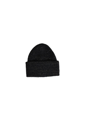 Black Recycled Polyester Hat - UNI