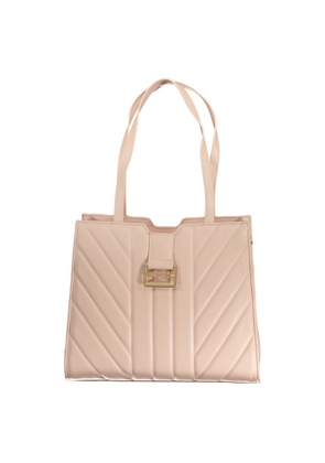 Pink Polyethylene Handbag