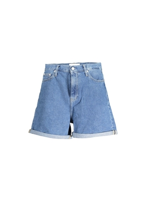 Calvin Klein Blue Cotton Short - W25