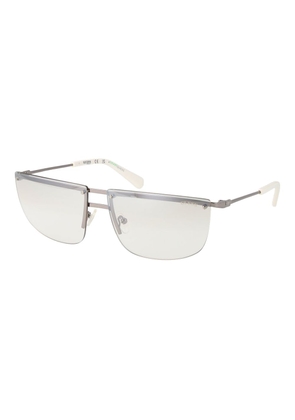 Silver Unisex Sunglasses