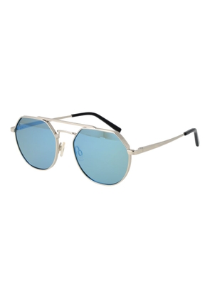 Silver Unisex Sunglasses