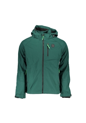 Gianmarco Venturi Green Polyester Jackets & Coat - S