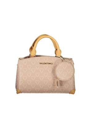 Beige Polyethylene Handbag