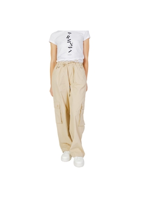 Beige Cotton Jeans & Pant - M/32