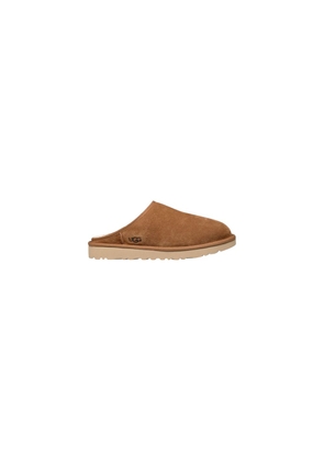 UGG Beige Suede Leather Clog - EU40/US7