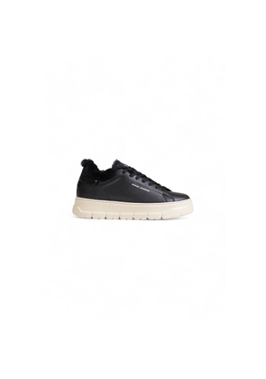 Black Leather Sneaker - EU40/US10