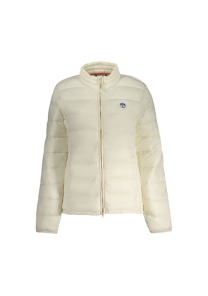White Polyamide Jackets & Coat - XS