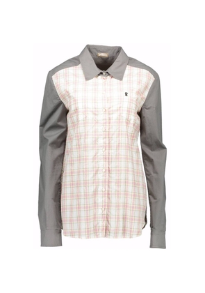 John Galliano Gray Cotton Shirt - 40