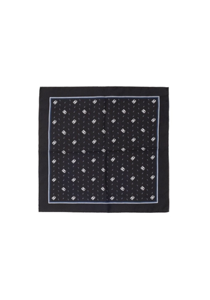 Black Silk Handkerchief