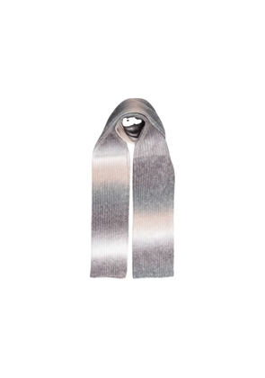 Gray Acrylic Scarf - One Size