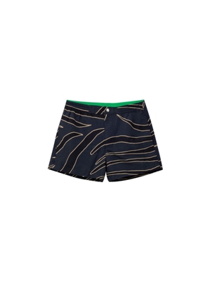 Blue Polyamide Swim Short - S