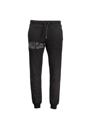 Cavalli Class Black Cotton Pant - S