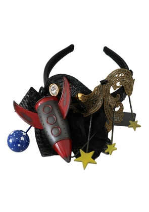 Dolce & Gabbana Rocket Crystal Stars Tiara Diadem Headband