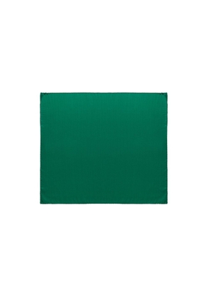 Green Silk Pocket Square