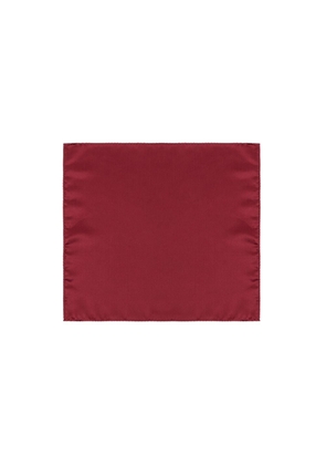 Red Silk Pocket Square