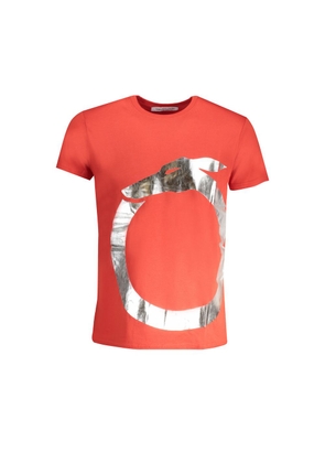 Red Cotton T-Shirt - S