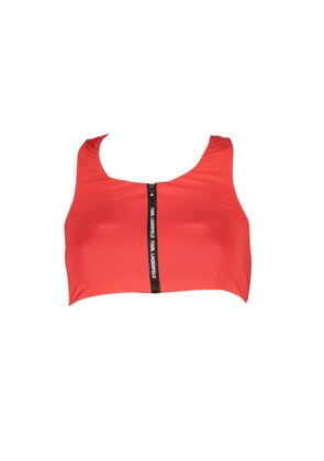Karl Lagerfeld Red Elastane Swimwear - XS