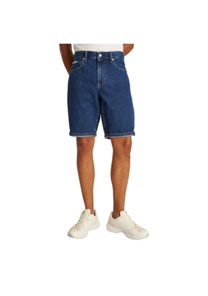Calvin Klein Jeans Blue Cotton Bermuda - W29