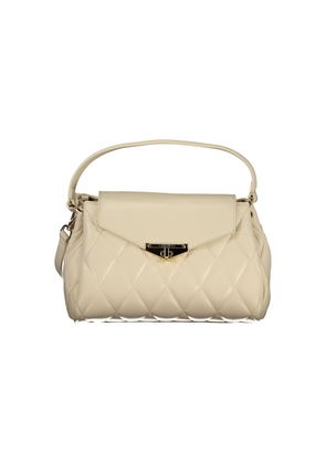 Mario Valentino Beige Polyethylene Handbag