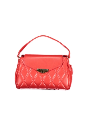 Mario Valentino Red Polyethylene Handbag