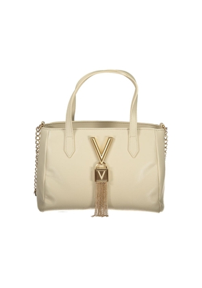 Mario Valentino Beige Polyethylene Handbag