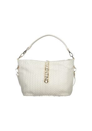 Mario Valentino White Polyethylene Handbag