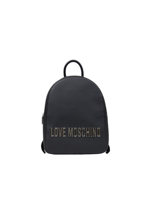 Love Moschino Gray Polyethylene Backpack
