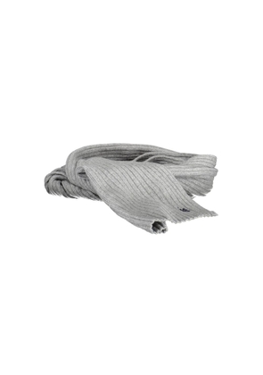 Gray Wool Scarf